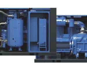 Máy nén khí trục vít 2 cấp UDT 250HP UDT185-7VPM