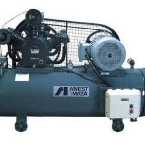Máy nén khí Piston có dầu gắn bình Anest Iwata 2.2Kw-11Kw